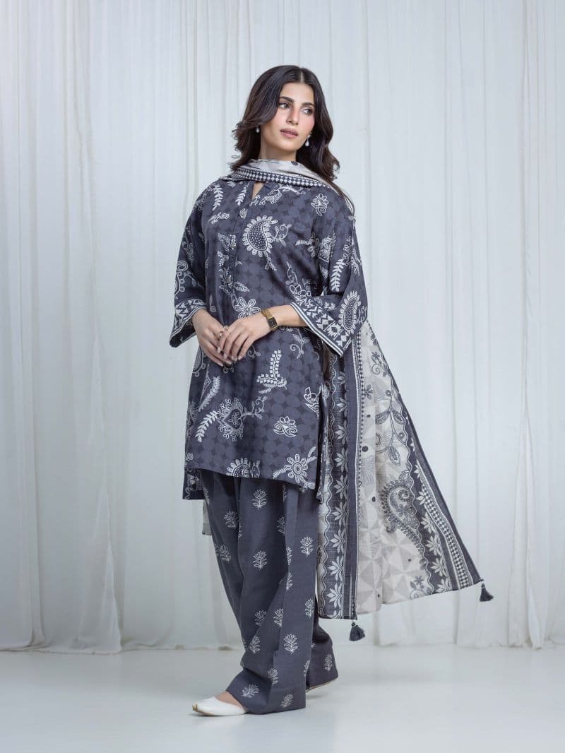Printed Khaddar Suit thumbnail