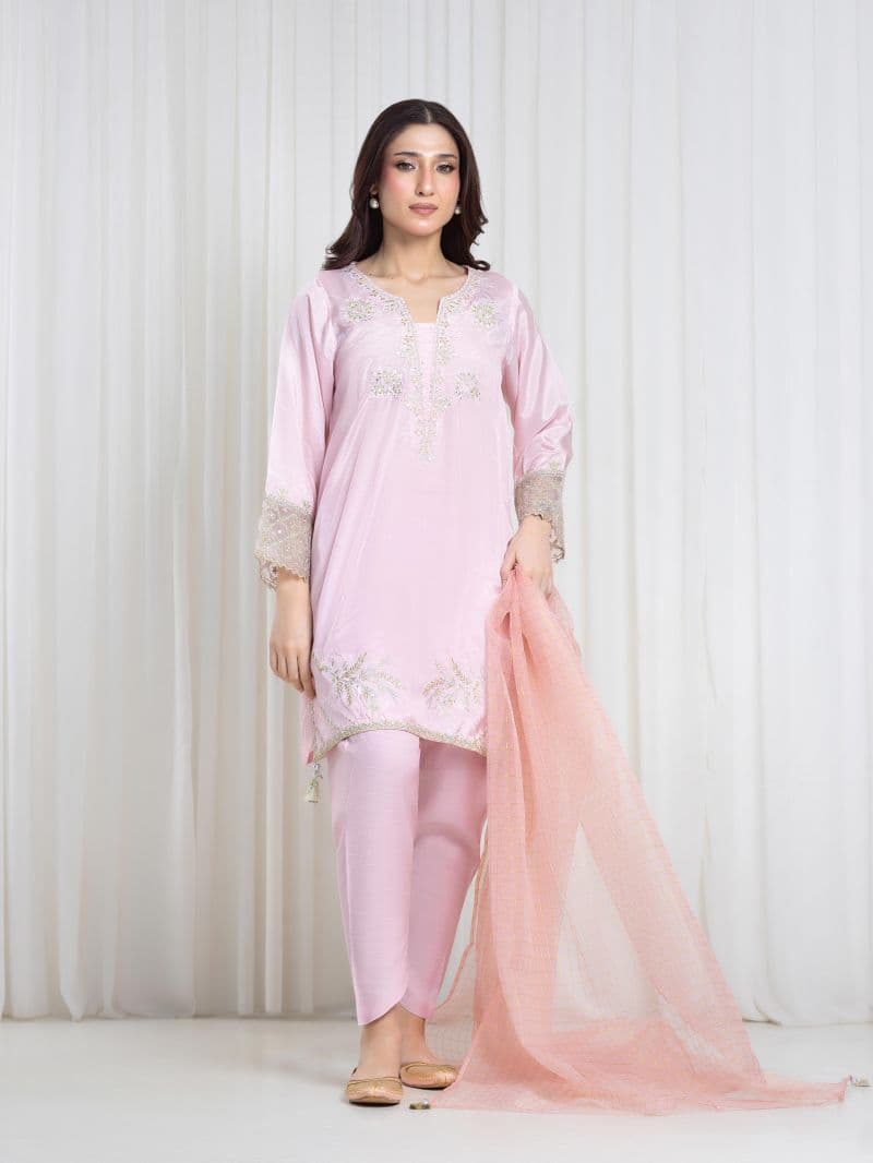 Embroidered Silk Suit thumbnail