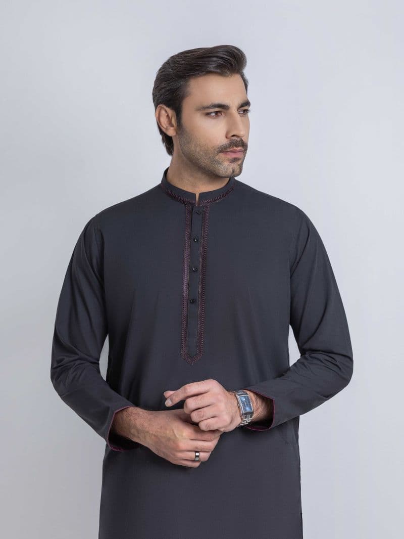 Embroidered Blended Shalwar Kameez thumbnail