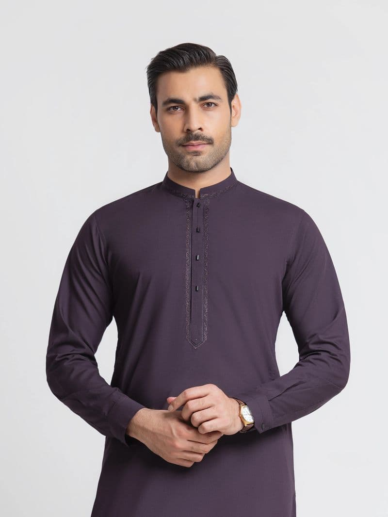 Embroidered Blended Shalwar Kameez