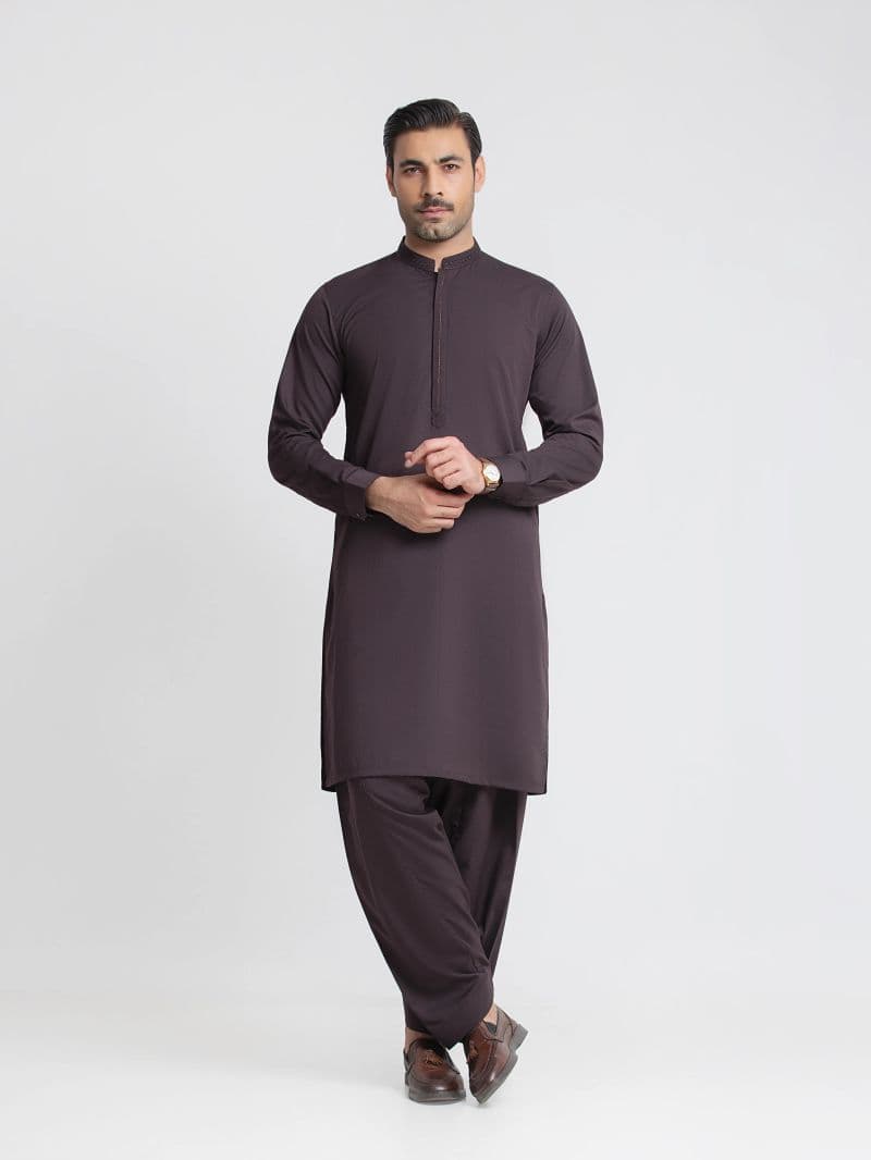 Embroidered Blended Shalwar Kameez