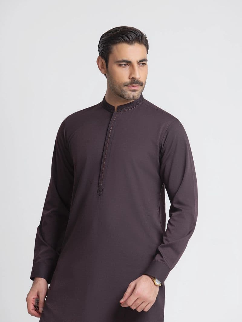 Embroidered Blended Shalwar Kameez