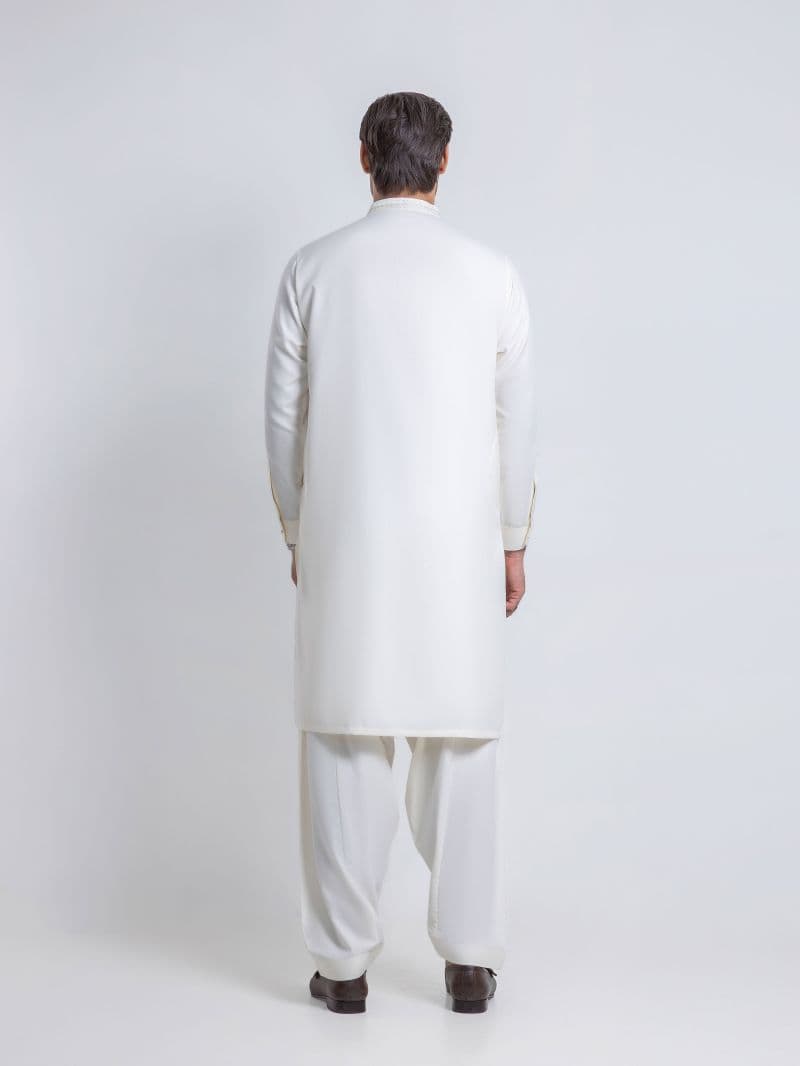 Embroidered Dobby Shalwar Kameez thumbnail