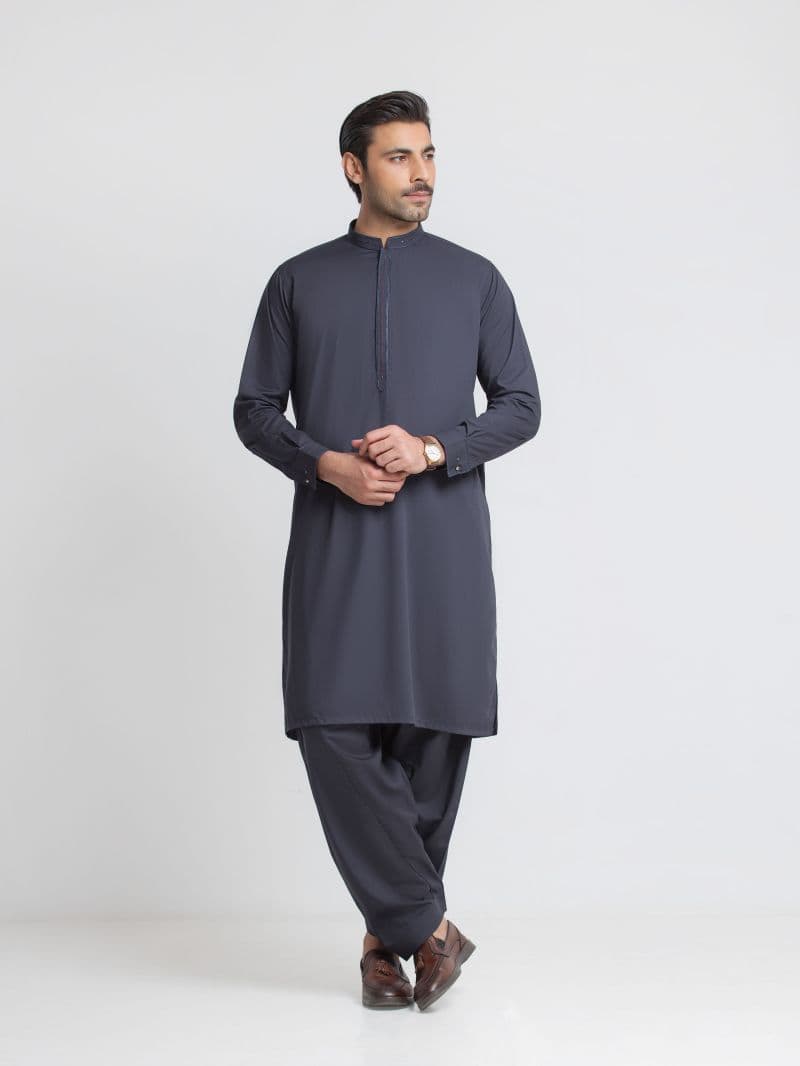 Embroidered Blended Shalwar Kameez