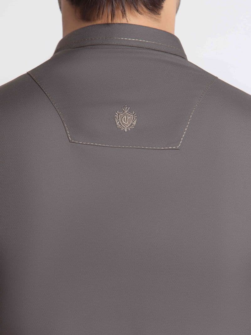 Embroidered Dobby Kurta Pajama thumbnail