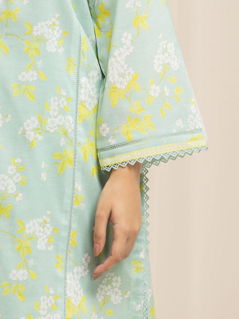 Printed Lawn Suit thumbnail