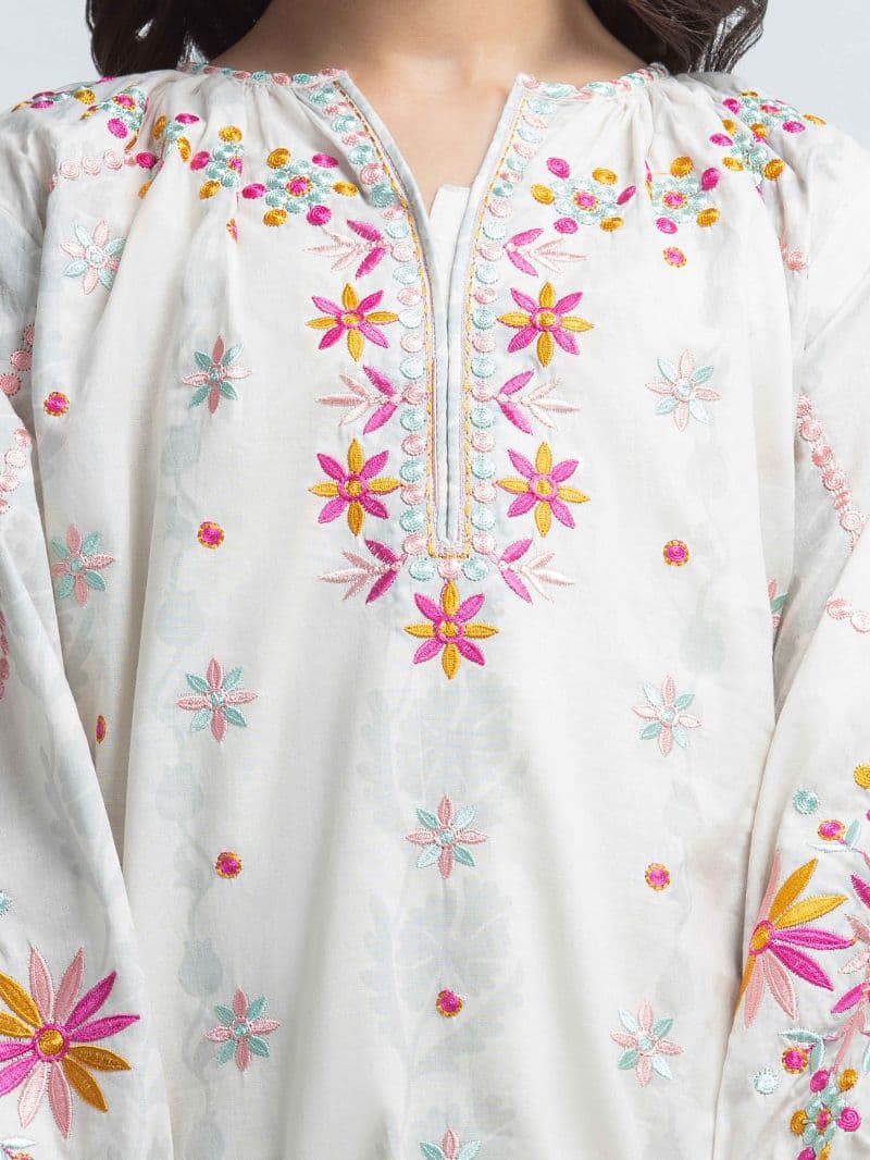 Embroidered Lawn Co-Ord Set