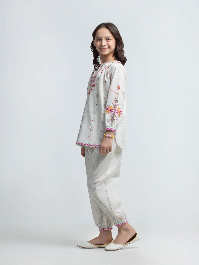 Embroidered Lawn Co-Ord Set