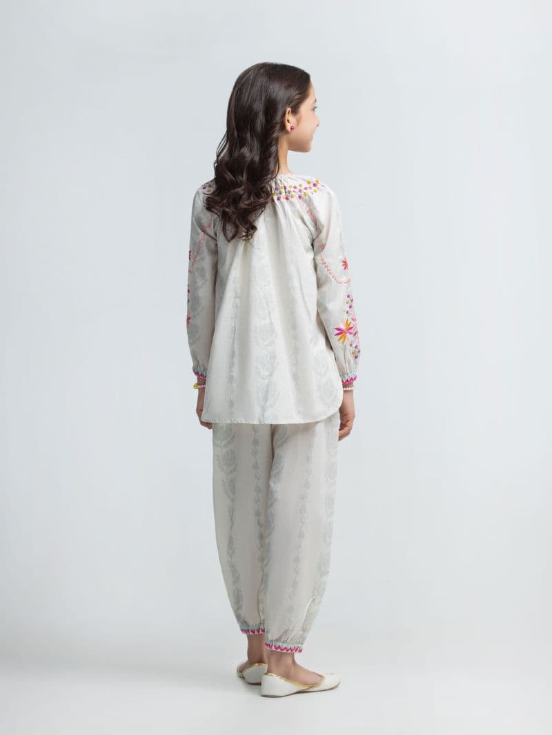 Embroidered Lawn Co-Ord Set