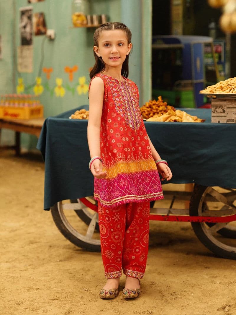 Printed Cambric Co-Ord Set