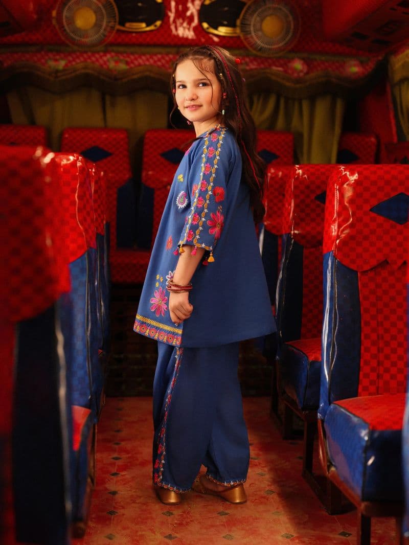Embroidered Cambric Co-Ord Set