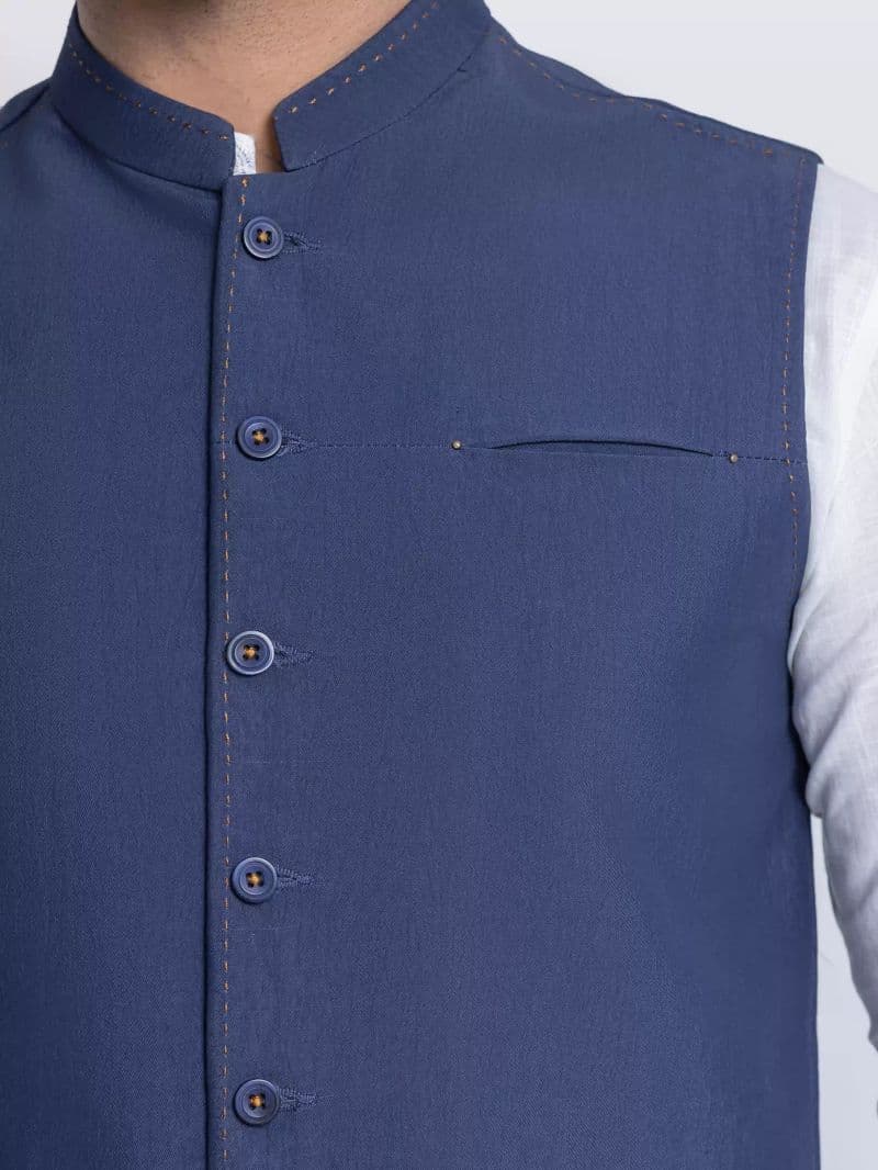 Plain Viscose Waistcoat thumbnail