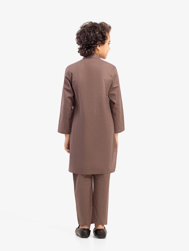 Embroidered Cotton Kurta Pajama thumbnail