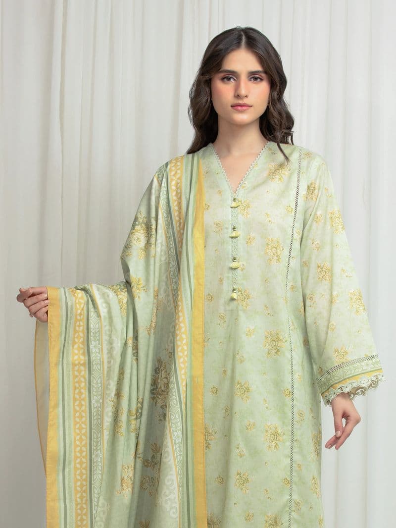 Printed Lawn Suit thumbnail