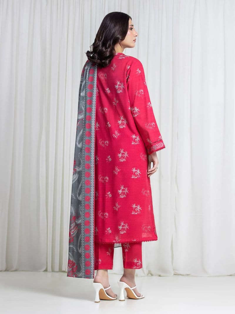 Printed Khaddar Suit