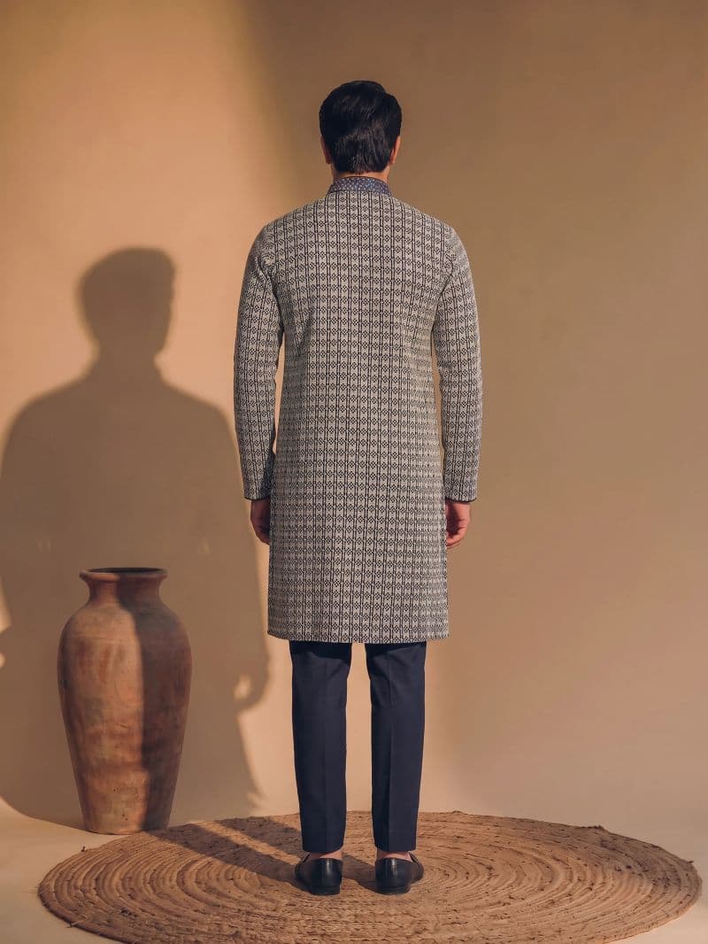 Embroidered Schiffli Kurta Pajama