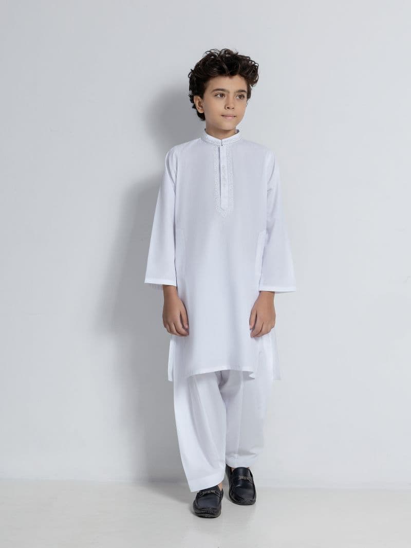 Embroidered Blended Shalwar Kameez