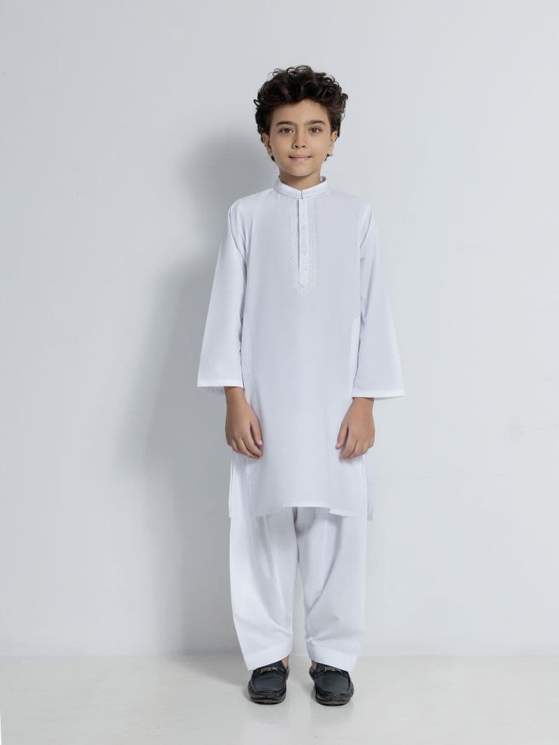 Embroidered Blended Shalwar Kameez