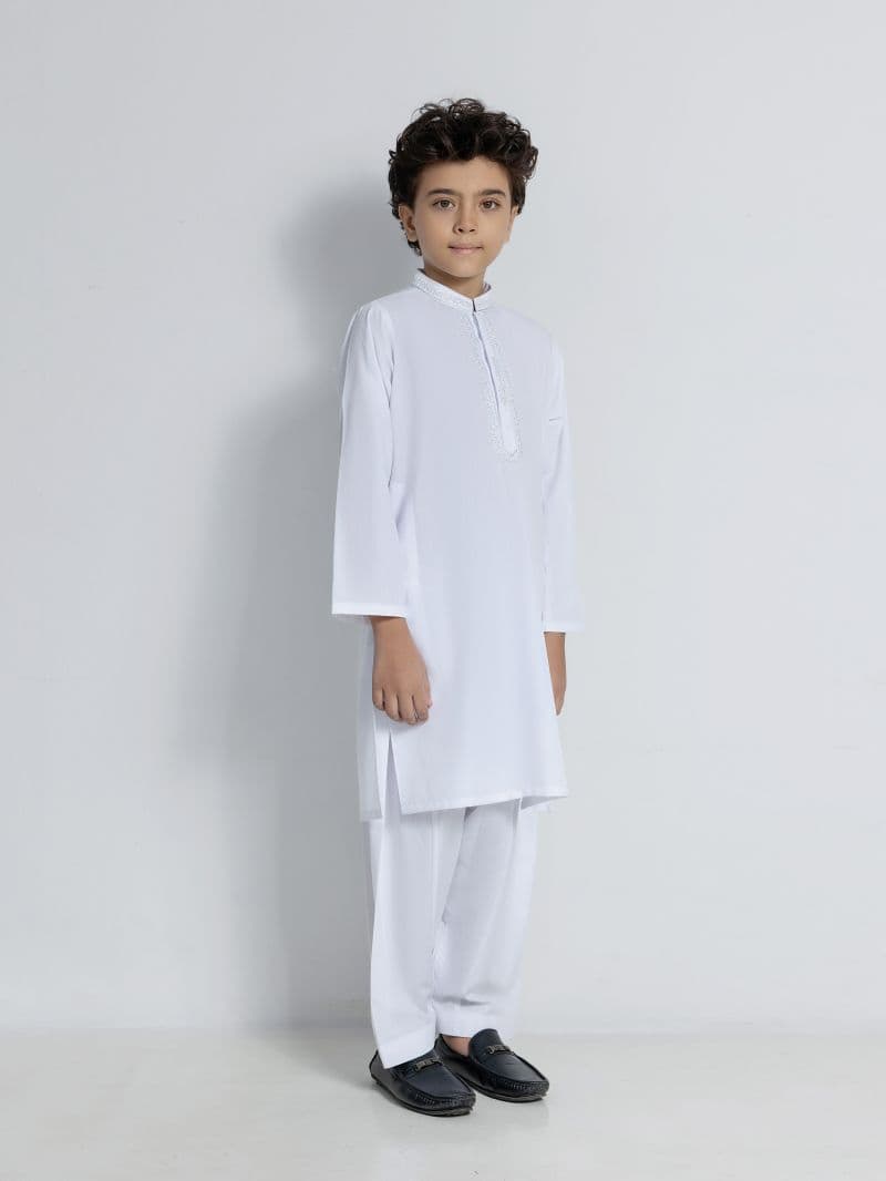 Embroidered Blended Shalwar Kameez