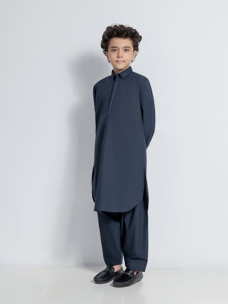 Embroidered Blended Shalwar Kameez