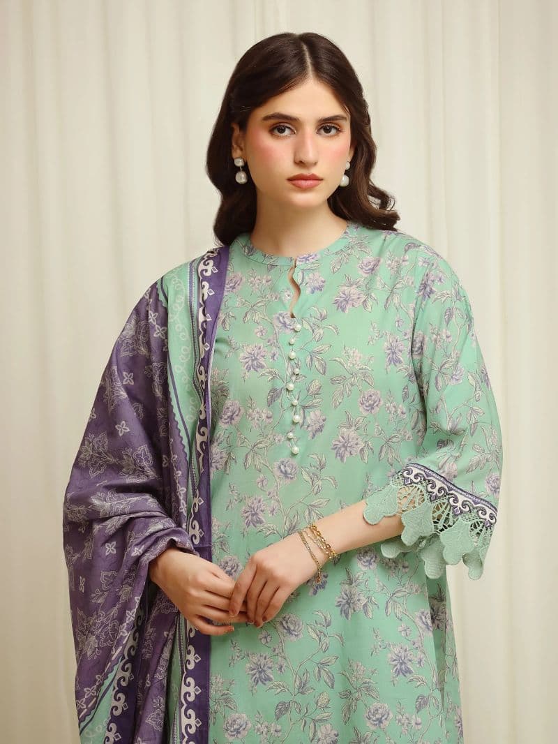 Printed Lawn Suit thumbnail