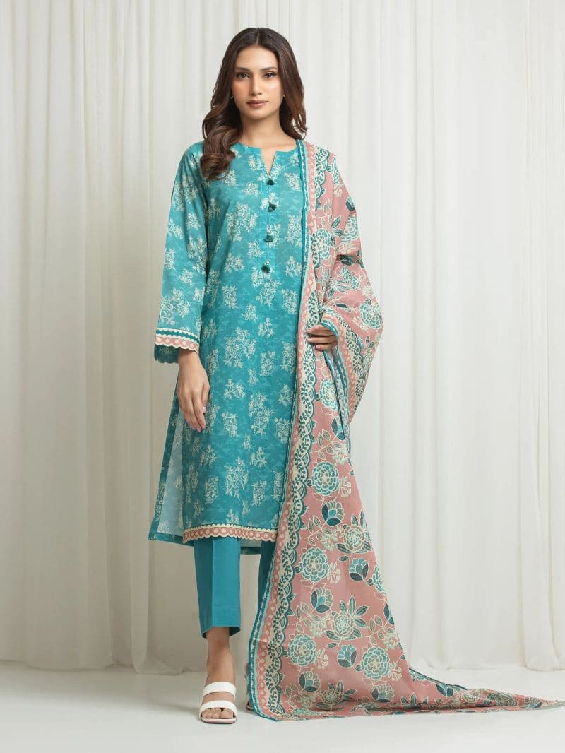 Printed Lawn Suit thumbnail