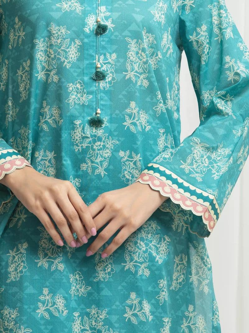 Printed Lawn Suit thumbnail