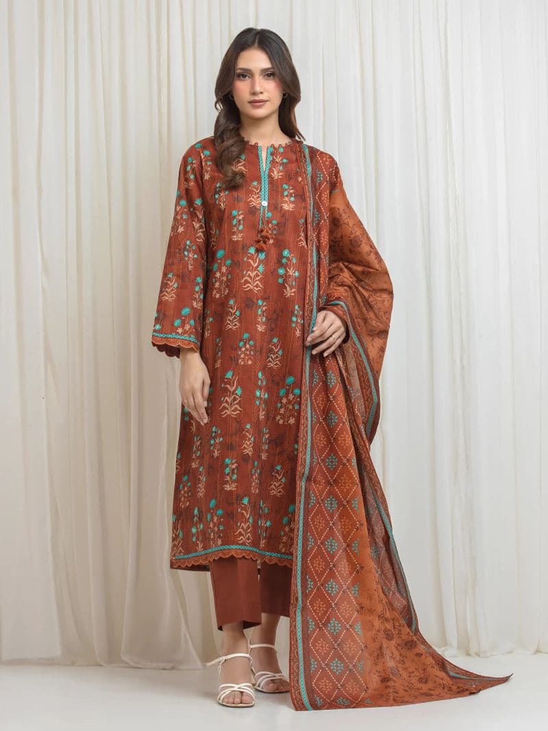 Printed Lawn Suit thumbnail