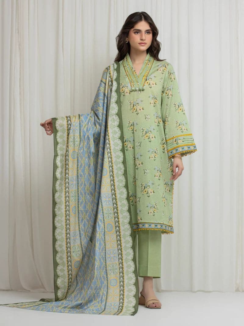 Printed Lawn Suit thumbnail