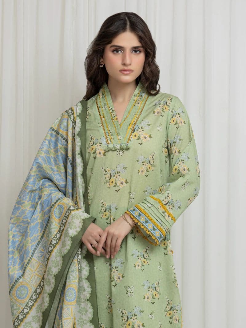 Printed Lawn Suit thumbnail