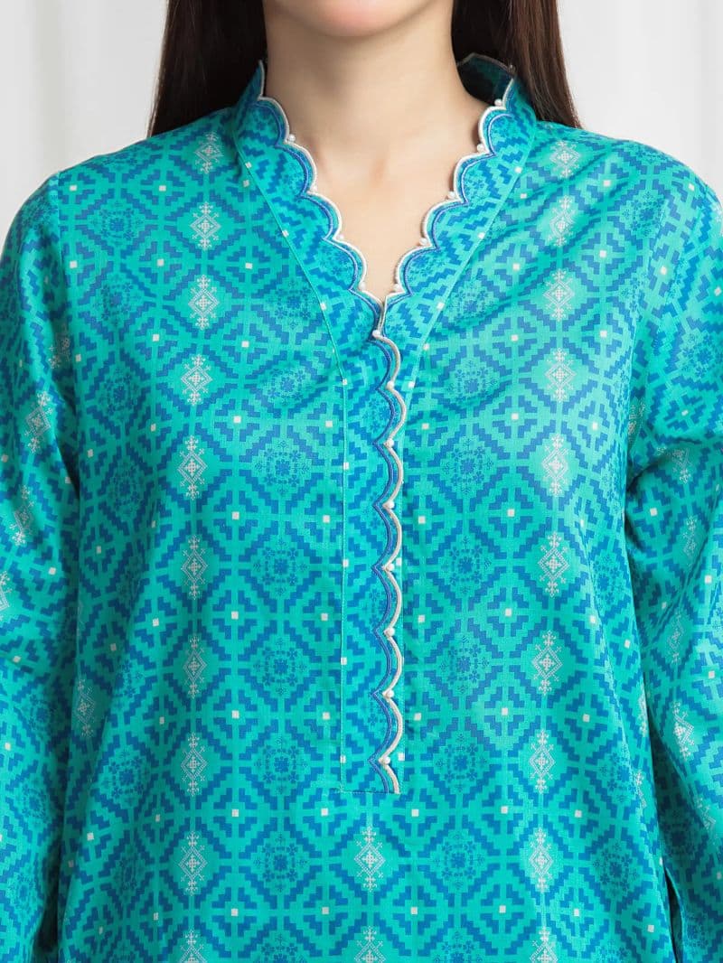 Printed Lawn Suit thumbnail