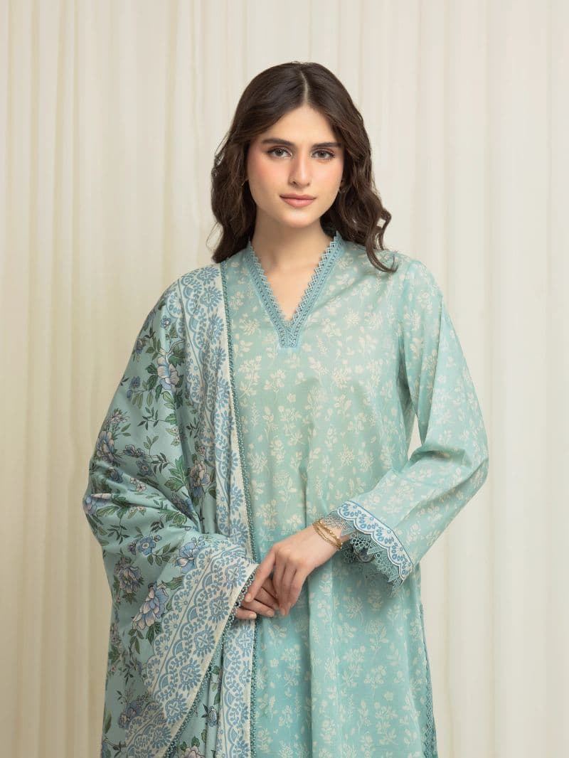 Printed Lawn Suit thumbnail
