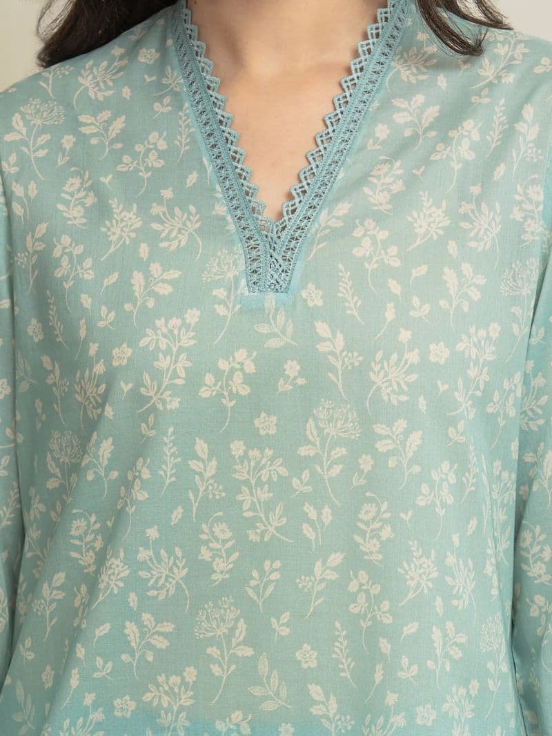 Printed Lawn Suit thumbnail