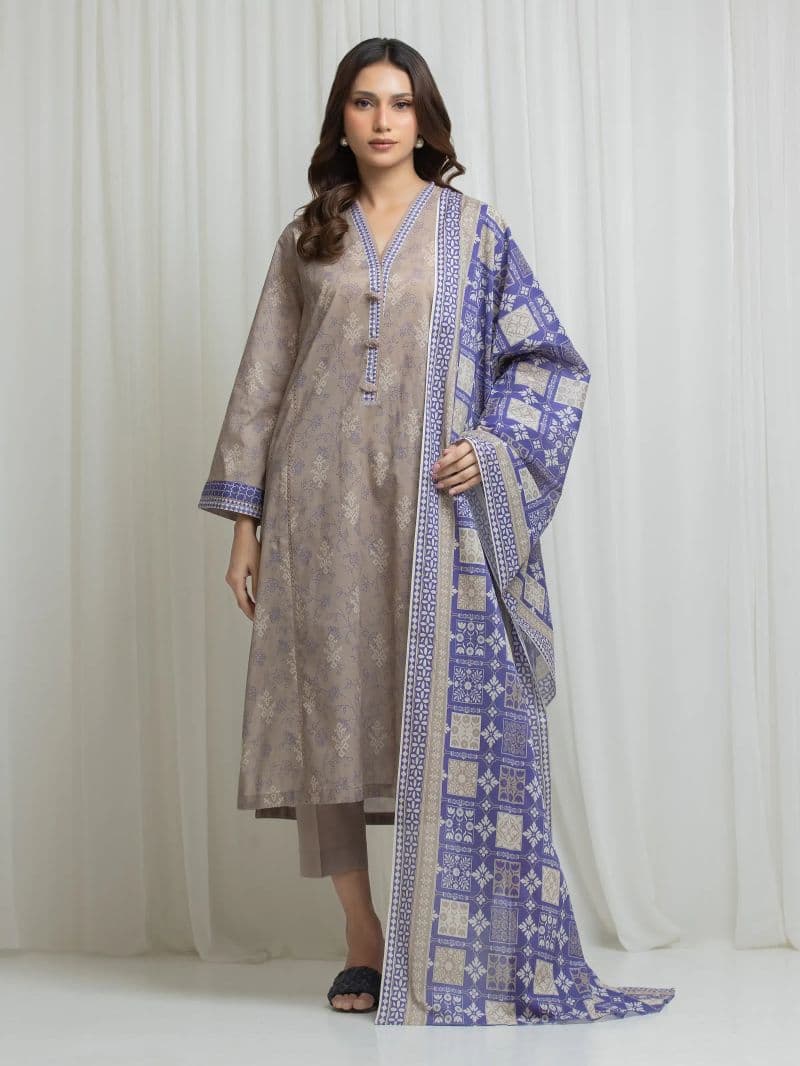 Printed Lawn Suit thumbnail
