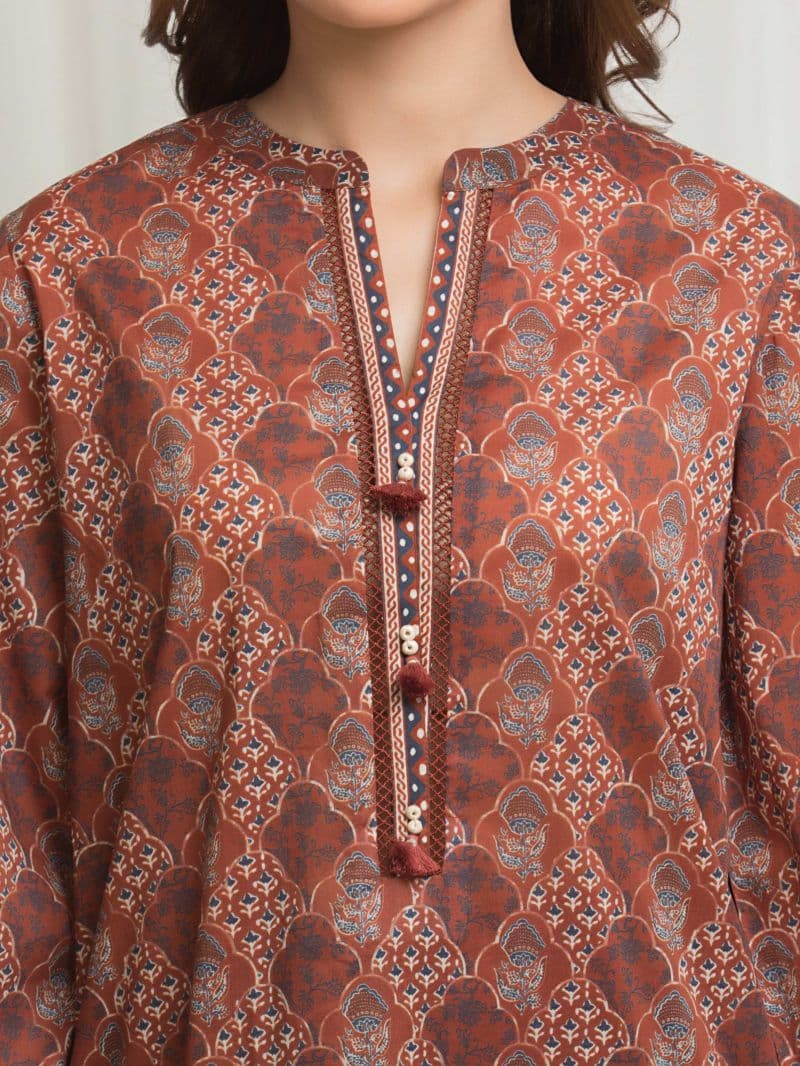 Printed Lawn Suit thumbnail
