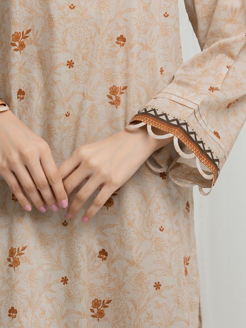 Printed Lawn Suit thumbnail