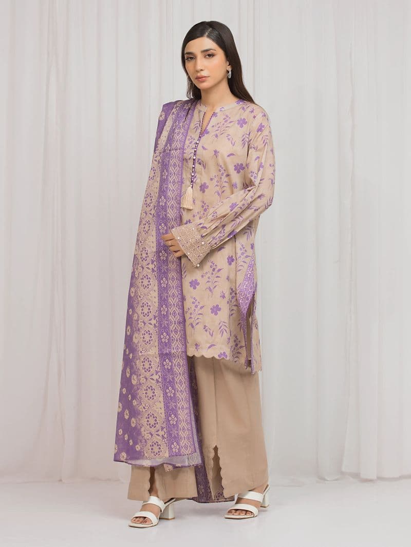 Printed Lawn Suit thumbnail