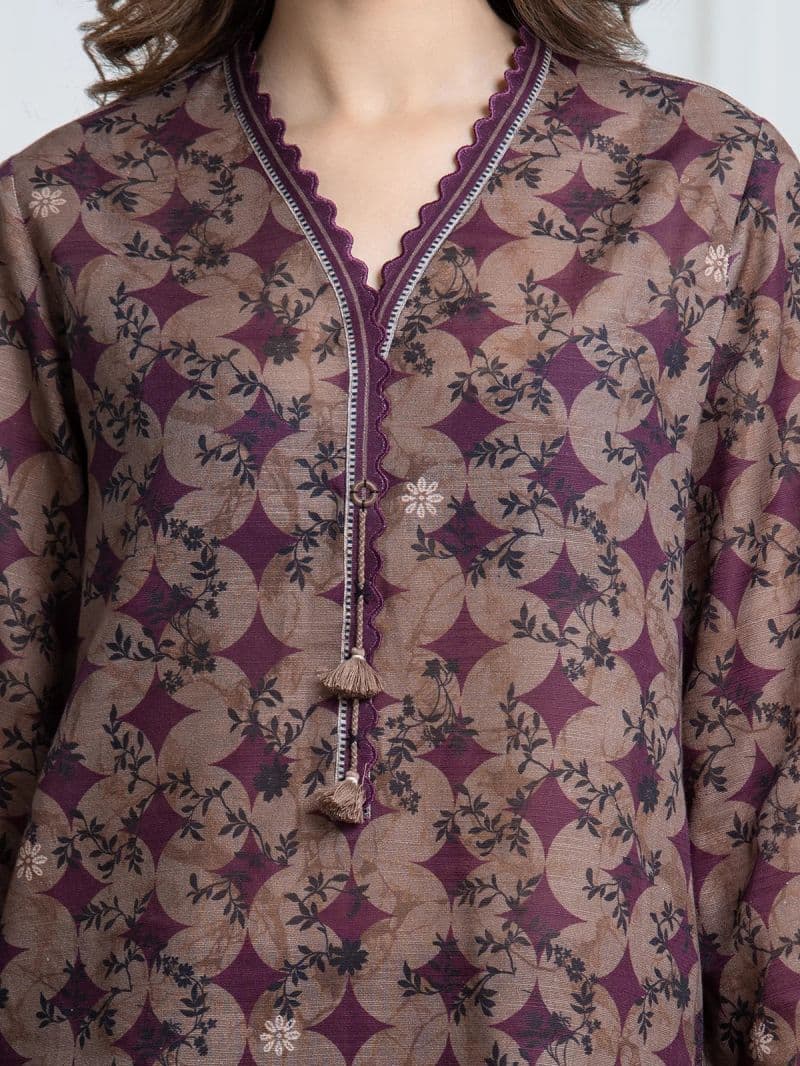 Printed Khaddar Suit thumbnail