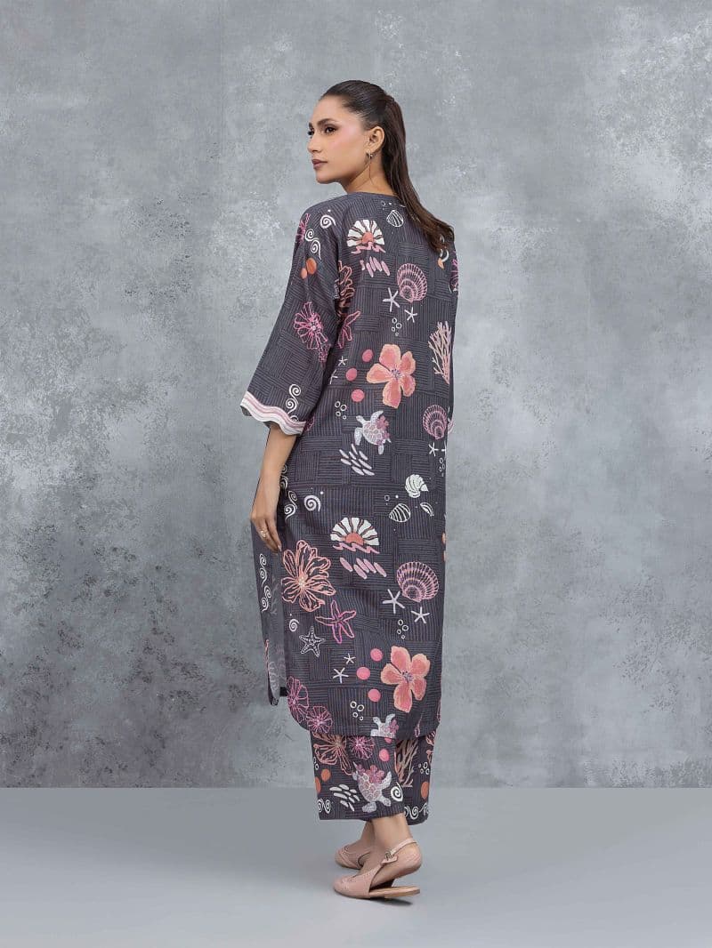 Printed Khaddar Co-Ord Set thumbnail