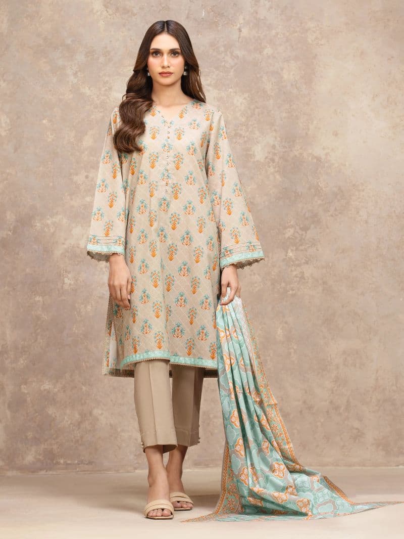 Printed Lawn Suit