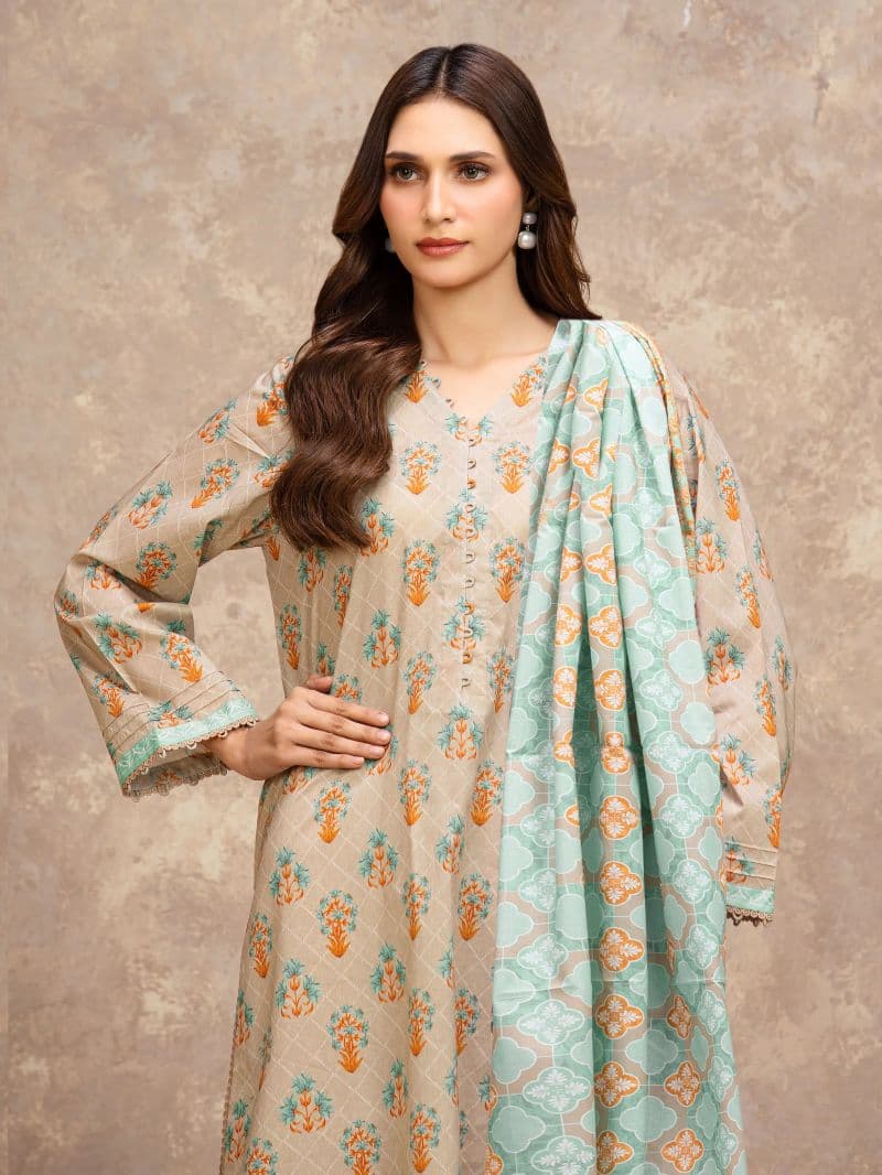 Printed Lawn Suit