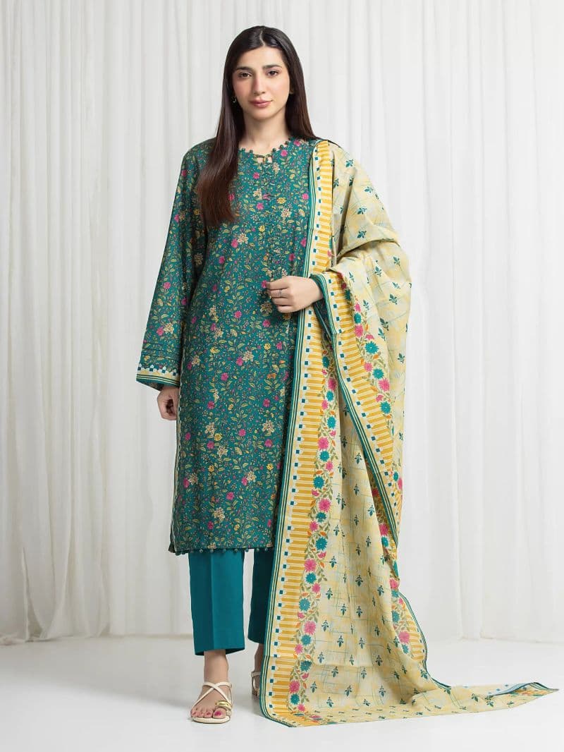 Printed Lawn Suit thumbnail