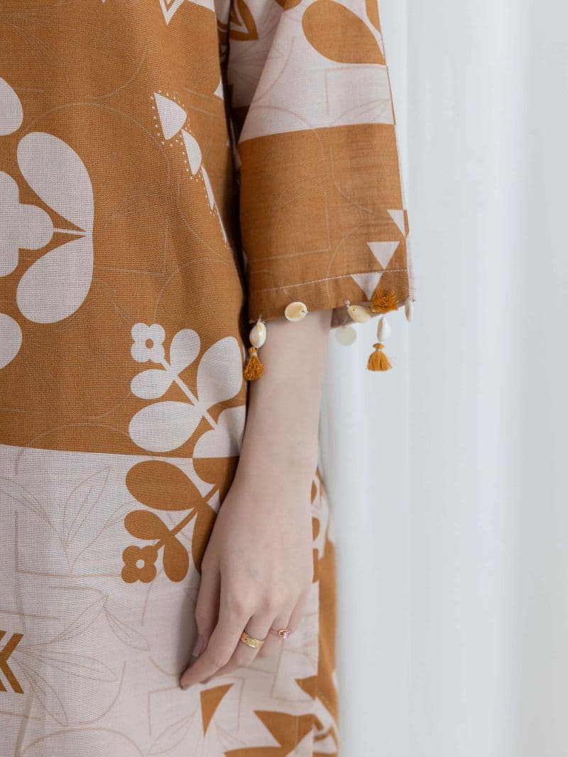 Printed Khaddar Co-Ord Set