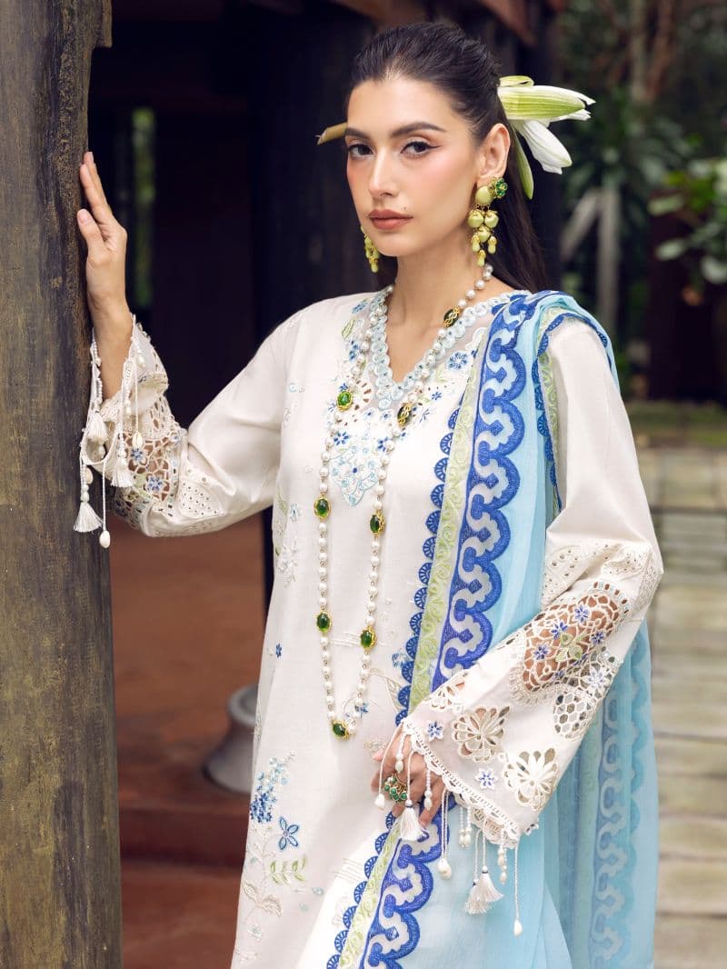 Embroidered Dobby Suit - EWU6V7-33631-3P