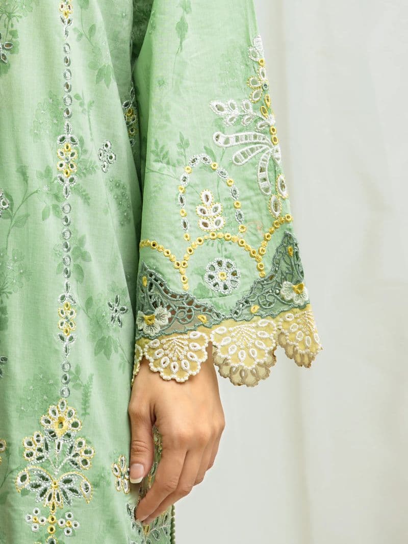 Embroidered Lawn Suit - EWU6V1-33021-3P thumbnail