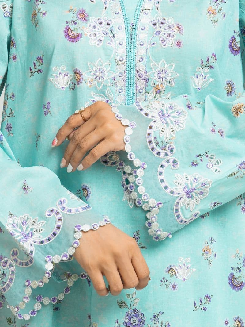 Embroidered Lawn Suit - EWU6V1-33023-3P thumbnail