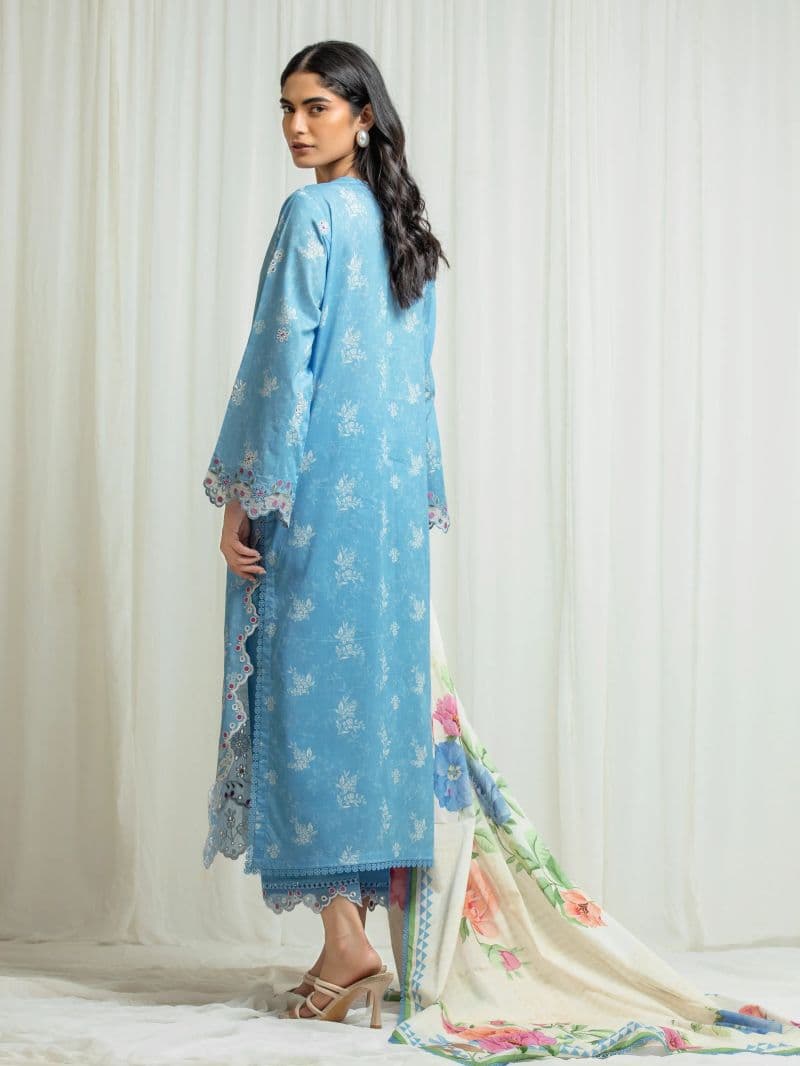 Embroidered Lawn Suit - EWU6V1-33016-3P thumbnail