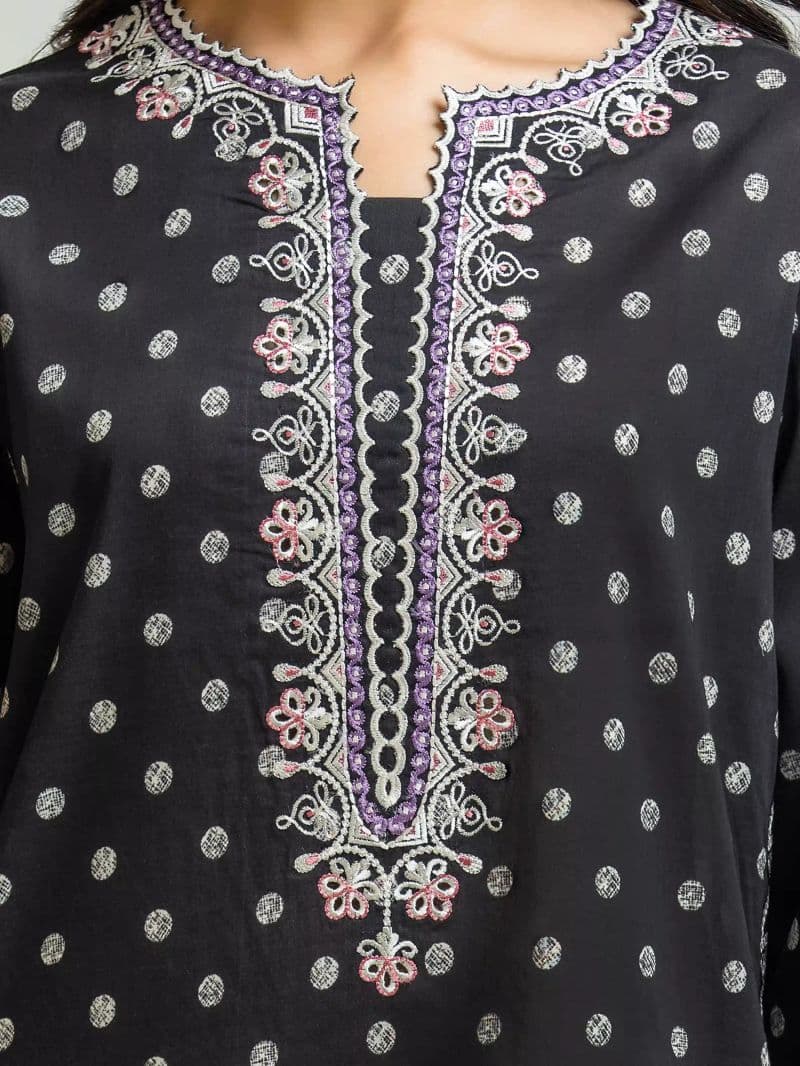 Embroidered Lawn Suit - EWU6V1-33002-3P thumbnail