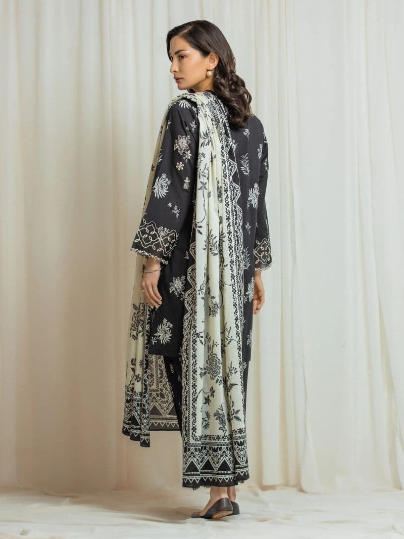 Embroidered Lawn Suit - EWU6V1-33014-3P thumbnail