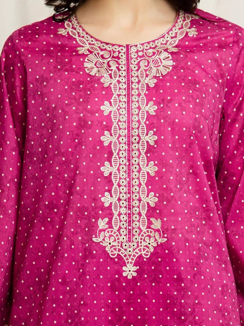 Embroidered Lawn Suit - EWU6V1-33005-3P thumbnail